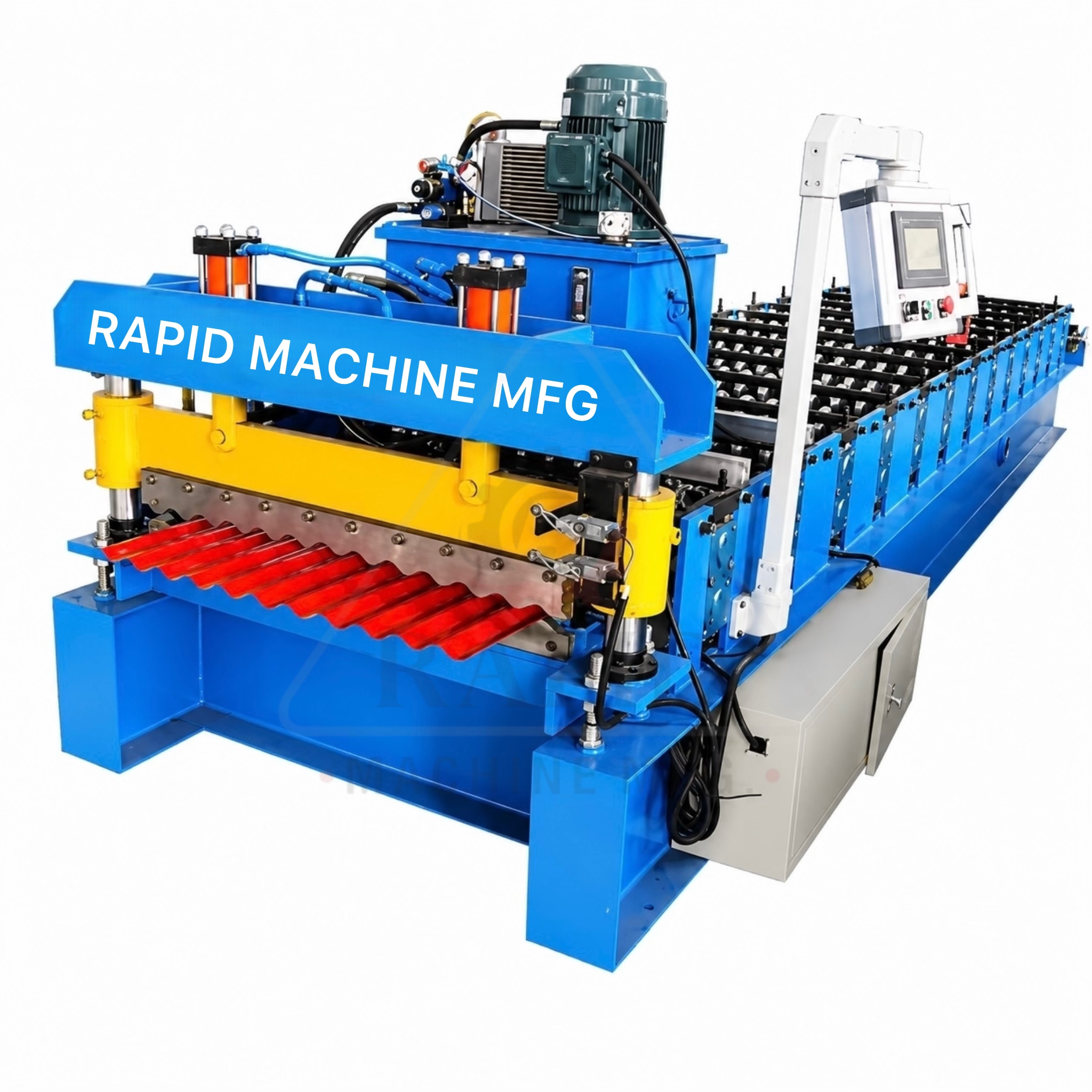 corrugated sheet roll forming machine