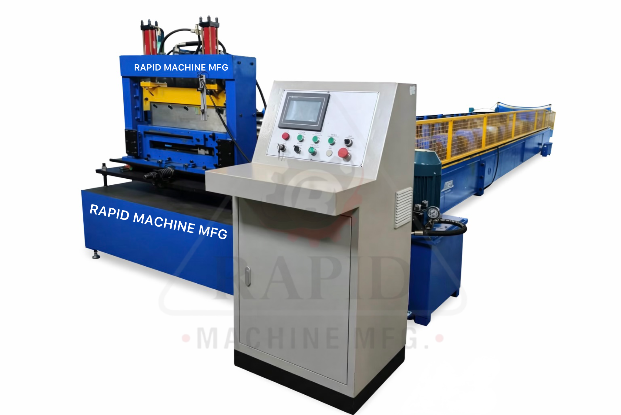 Industrial profile roll forming machine manufacturer in India for cable tray door frame storage rack and custom metal profiles