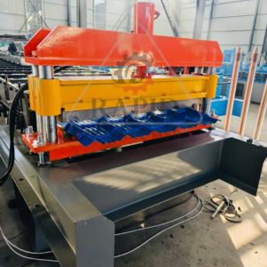 automatic glazed tile roofing sheet machine